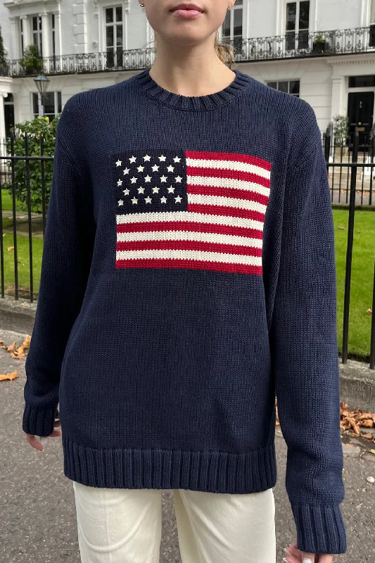 Nico American Flag Sweater