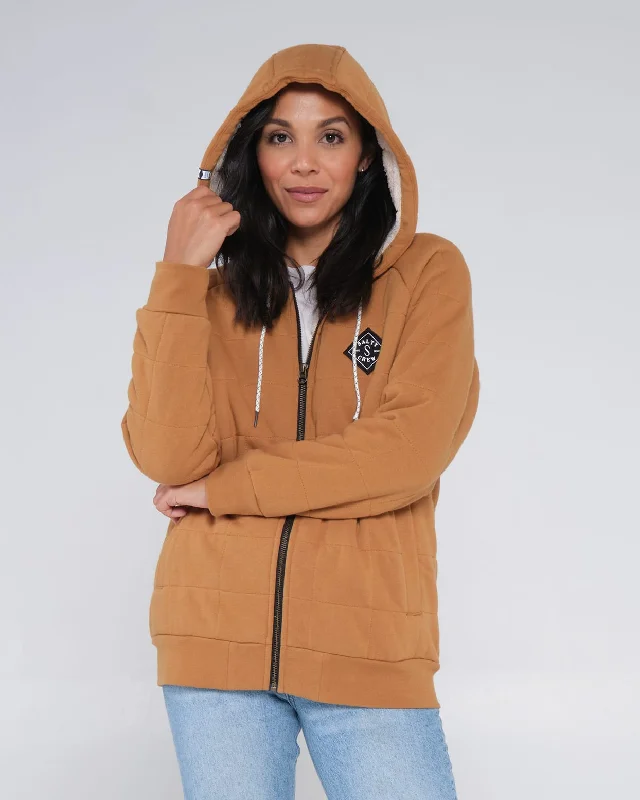 Seeking Sherpa Hoody - Workwear Brown