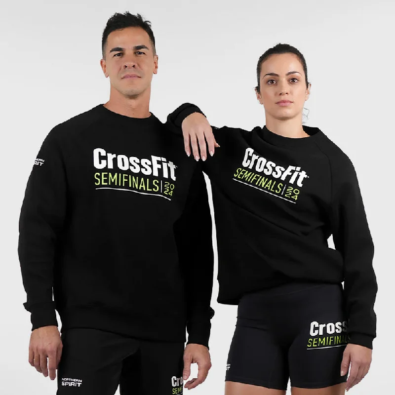 NORTHERN SPIRIT - CROSSFIT® SQUAD UNISEX REGULAR FIT SWEATSHIRT - INK