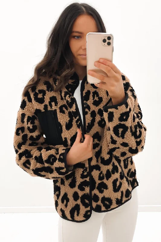 Wild Teddy Jacket Print