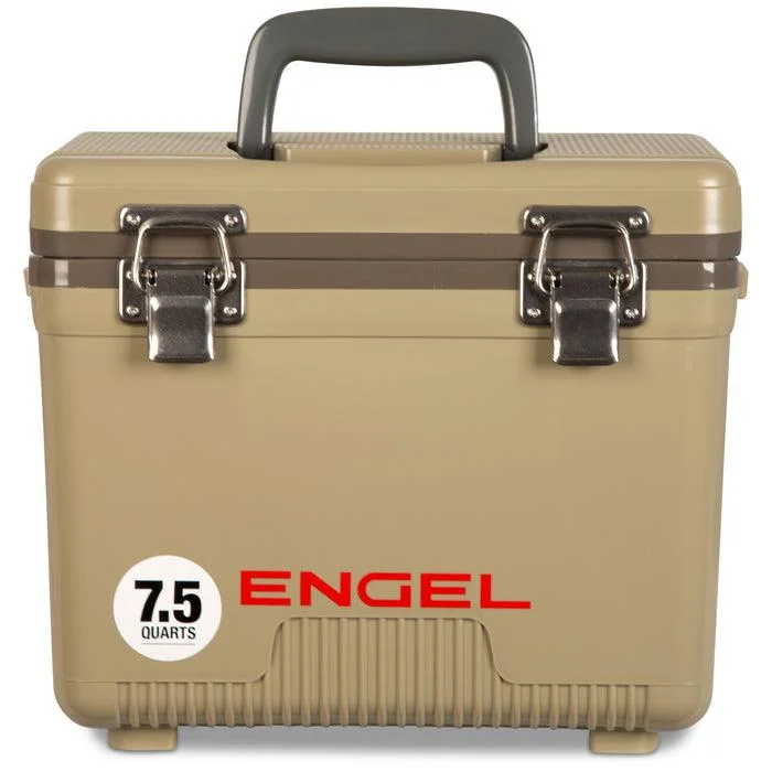 7.5 Quart Drybox / Cooler: Tan