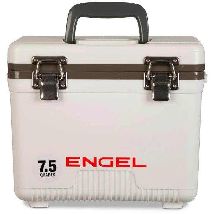 7.5 Quart Drybox / Cooler: White