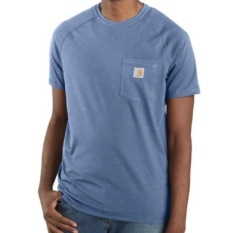 Force Delmont Short Sleeve Pocket T-Shirt - Coastal