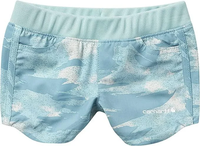 CH9287 - Lightweight Ripstop Camo Shorts - Girls