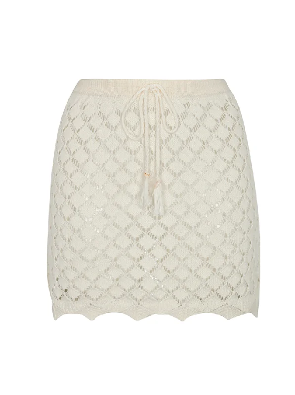 Pam Ivory Skirt